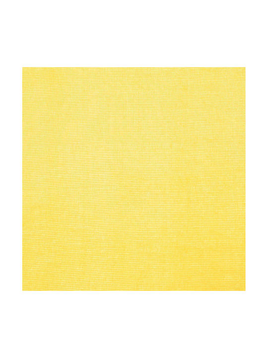 vidaXL Set Window Curtains with Tunnel Yellow 140x260cm