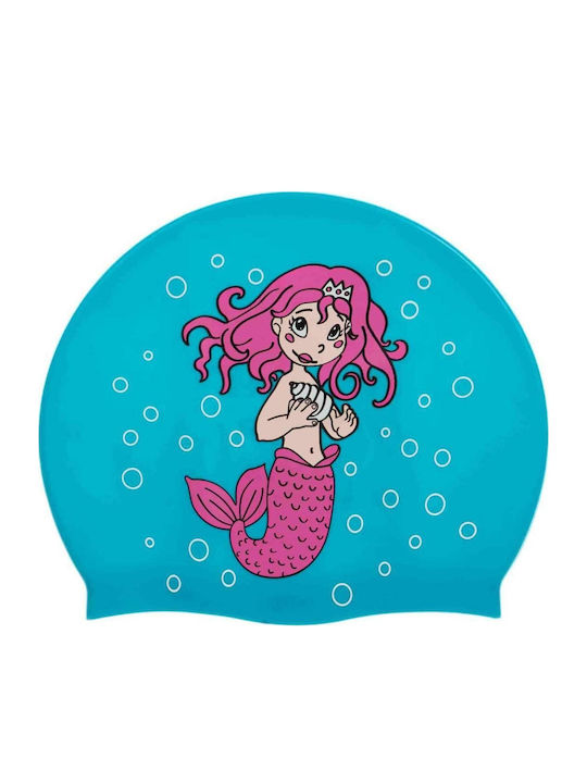 Σκουφάκι Κολύμβησης Σιλικόνης Aqua Speed Kiddie Mermaid