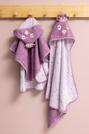 Kinder Strandponcho Mrs Peacock
