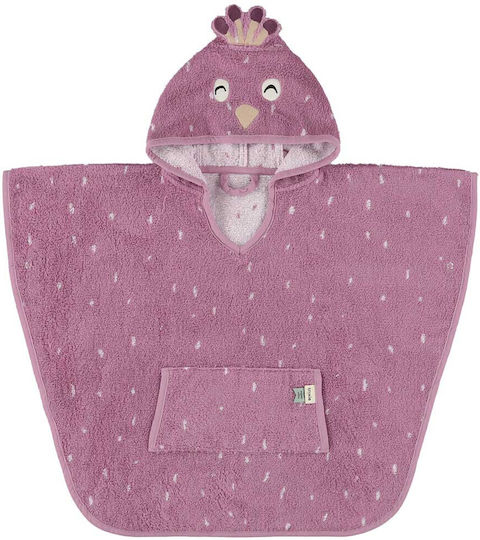 Kinder Strandponcho Mrs Peacock
