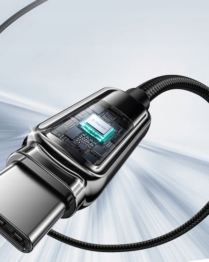 Innostyle USB 2.0 Кабел USB-C Мъжки - USB-C / USB-A 100W Черен 1m DP-CC1001BLK