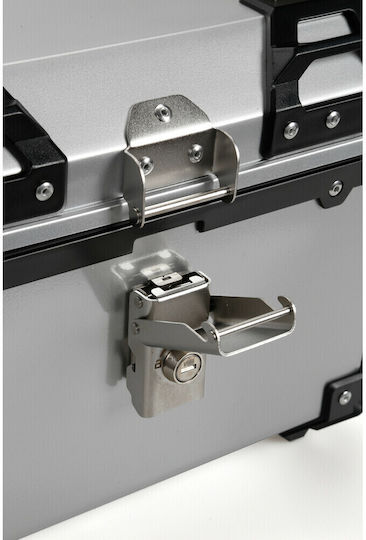 Lampa T-Box Μπαγκαζιέρα Μοτοσυκλέτας 35lt Ασημί