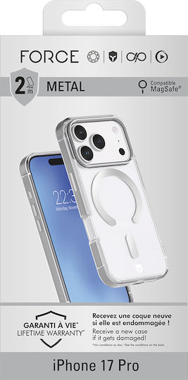 Force Case Case Iphone 17 Pro Magsafe Metal Frame Shockproof 2m Premium Grey