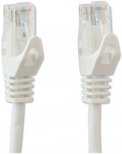 Techly U/UTP Cat.6 (Gigabit) Καλώδιο Δικτύου Ethernet 5m Λευκό