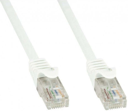 Techly U/UTP Cat.6 (Gigabit) Καλώδιο Δικτύου Ethernet 5m Λευκό