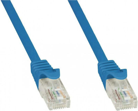 Techly U/UTP Cat.6 (Gigabit) Καλώδιο Δικτύου Ethernet 10m Μπλε