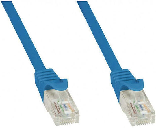 Techly U/UTP Cat.6 (Gigabit) Καλώδιο Δικτύου Ethernet 0.5m Μπλε