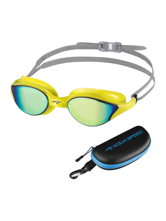 Aquaspeed Aquaspeed Swimming Goggles for Adults with Anti-Glare Lenses Gray