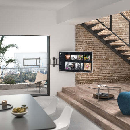 Gbs Elettronica 407230 Βάση Τηλεόρασης Τοίχου έως 80"