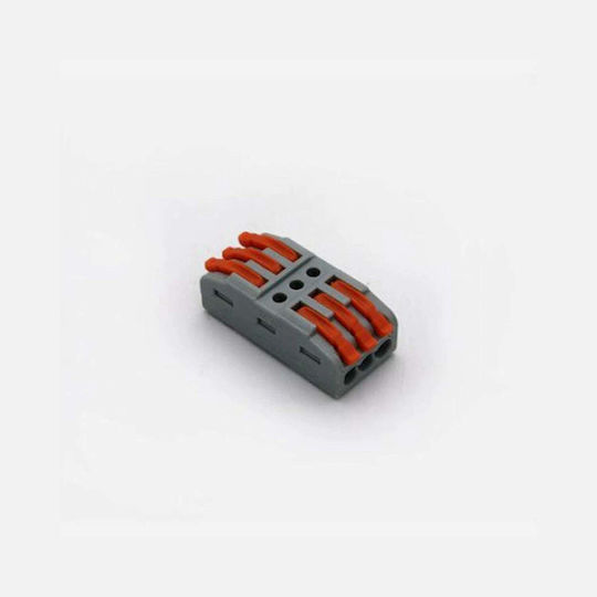 Adeleq Κλέμα Ταχείας Σύνδεσης 3 θέσεων 32Α 0.08-4.0 mm² 8-4863 8-4863 1τμχ