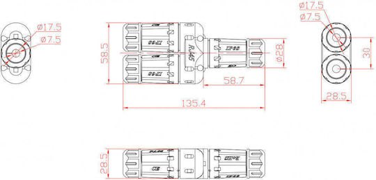 Techly Iwp-md 219421 Fiber Optic Adapter 1pcs