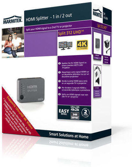 Marmitek Split 312 Uhd Hdmi Splitter