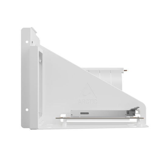 Arctic Accelero Vertical Gpu Mount White Pcie 4.0x16 Riser Cable 160mm Acoth00013a