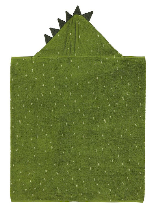 Trixie Baby Bath Towel-Bathrobe Hooded Mr Dino 70x130cm