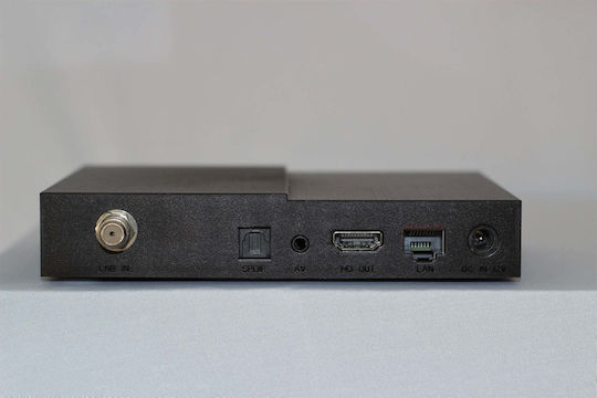 Golden Media Satellite Decoder Alpha X 4K 311130 4K UHD DVB-S2 With Built-in Wi-Fi In Black Colour