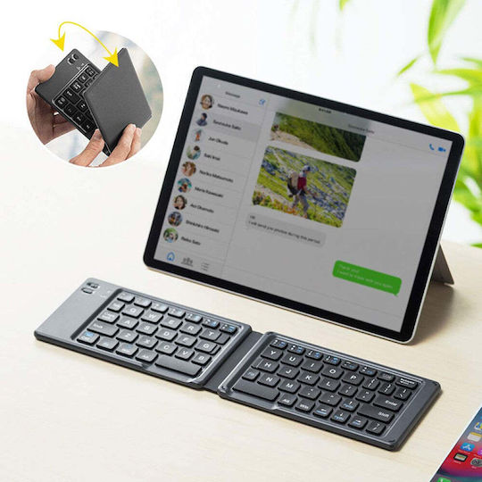 Techly ICTB1208F Wireless Bluetooth Keyboard Only English US