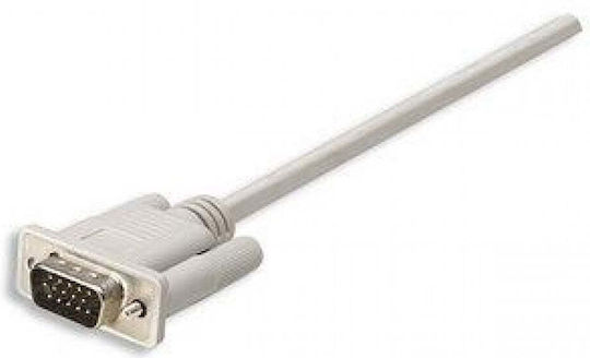Manhattan Kabel VGA-Stecker - VGA-Stecker Gray 10m (216307)