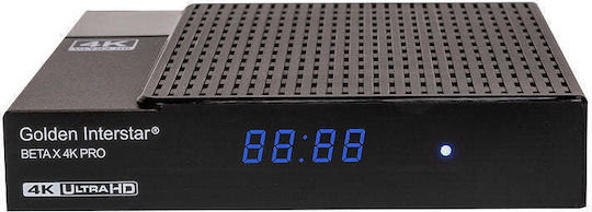 Golden Media TV-Box BETA X 4K PRO 4K UHD mit WiFi USB 2.0 1GB RAM und 8GB Speicherplatz mit Betriebssystem Linux