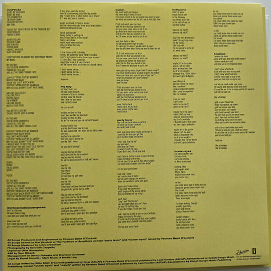Billie Eilish Dont Smile At Me 1 Vinyl