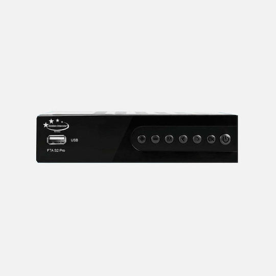 Golden Media Ψηφιακός Δέκτης Mpeg-4 Συνδέσεις HDMI / USB