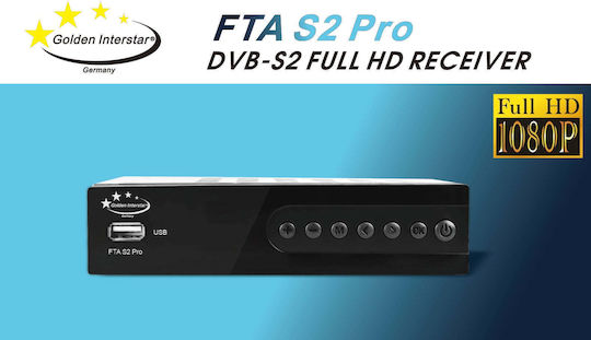 Golden Media Ψηφιακός Δέκτης Mpeg-4 Συνδέσεις HDMI / USB