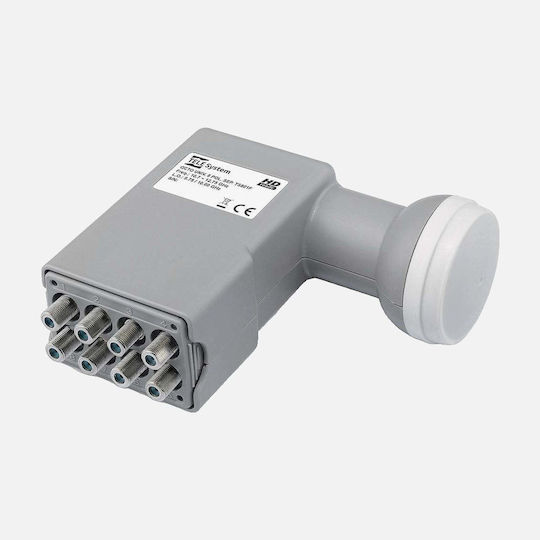Telesystem Octo Universal LNB Octo 8 Outputs with Low Noise Limit 0.5dB