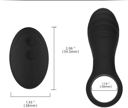 Aph Penisring Vibrations Mit Analplug
