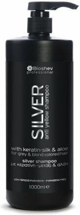 Bioshev Professional With Keratin-Silk & Aloe Tube Shampoos for Coloured Hair 1000ml