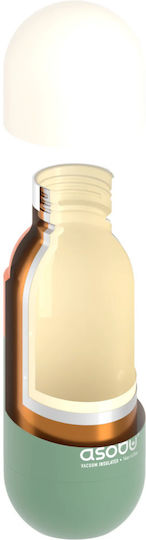 Asobu Sticlă Termos Oțel inoxidabil 420ml Multicolor