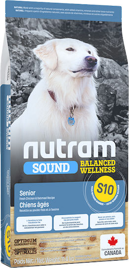 S10 Sound Balanced Wellness Senior 11.4kg Hrană uscată pentru Câini Seniori cu și cu Pui