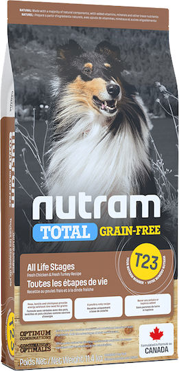 T23 Total Grain-Free 11.4kg Dry Dog Food Grain-Free with Turkey and Chicken