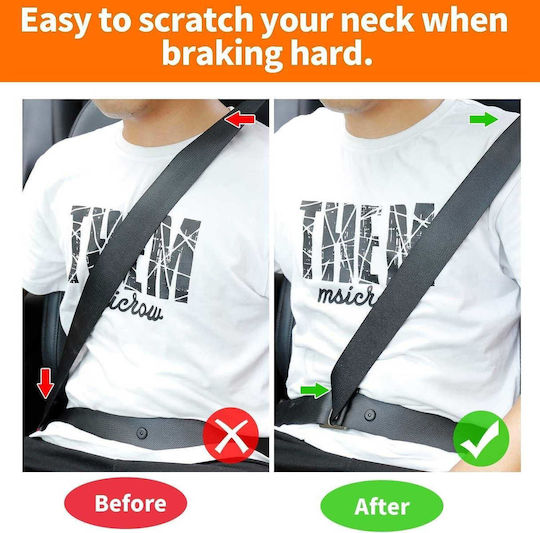 Adjustable Car Seat Belt Clip 2 Pcs