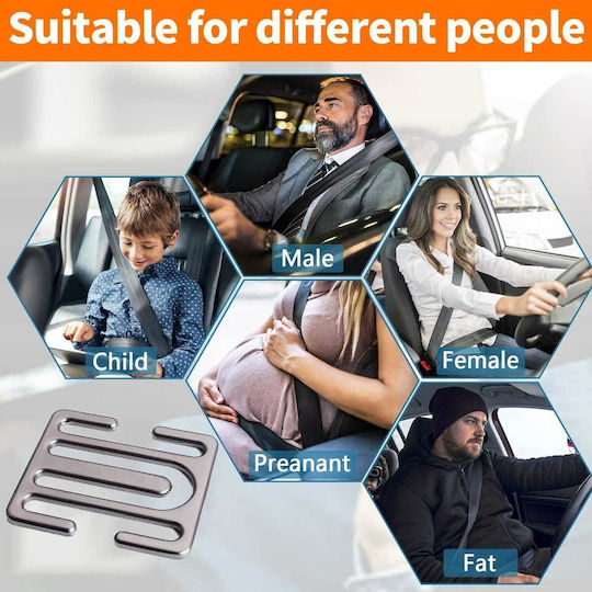 Adjustable Car Seat Belt Clip 2 Pcs