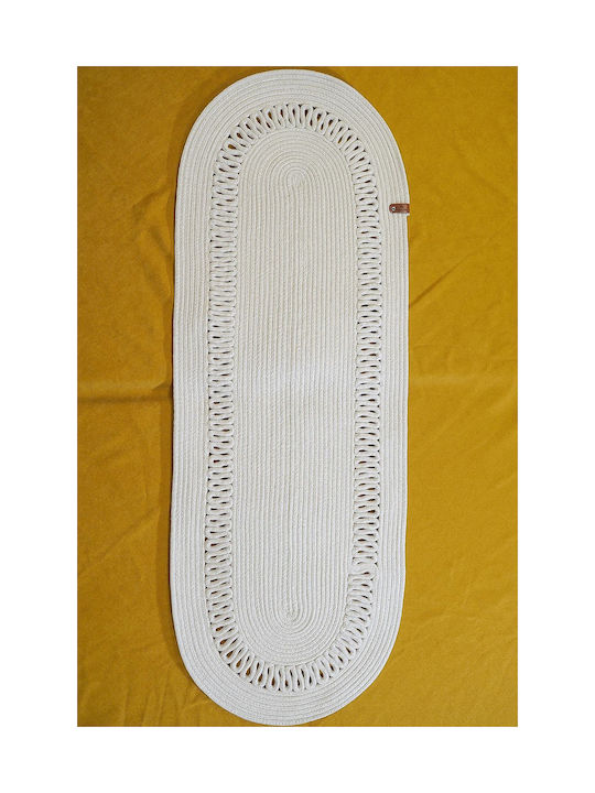 SteweHome Wicker White Placemats 100x35cm