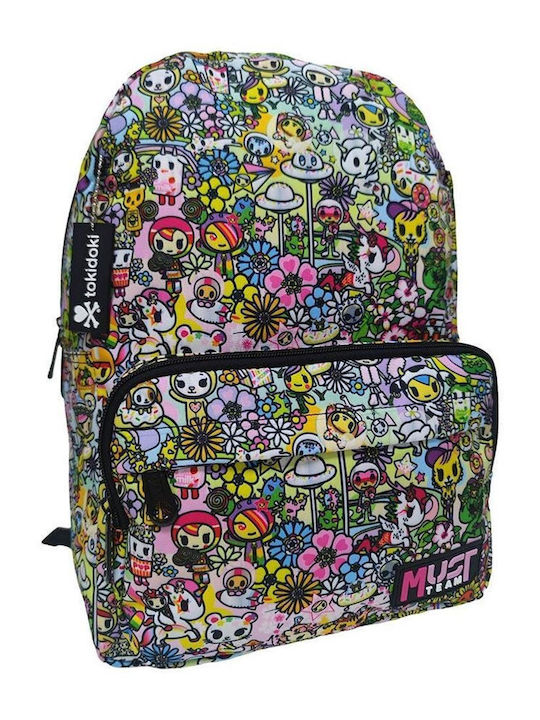 Diakakis Case School Bag Backpack Junior High-High School Multicolour 22Liters