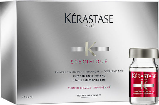 Kérastase Specifique Αμπούλες Μαλλιών κατά της Τριχόπτωσης 42x6ml