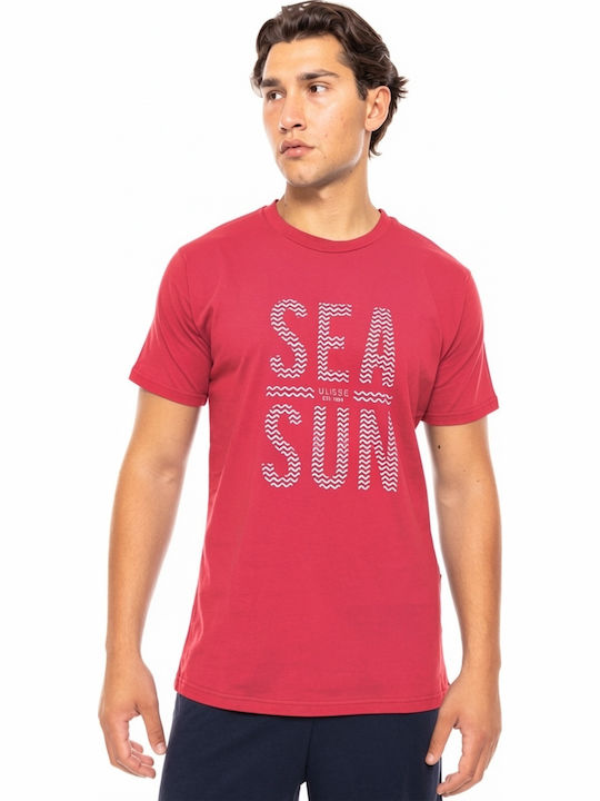 Ulisse Sommer Herrenpyjama Rote