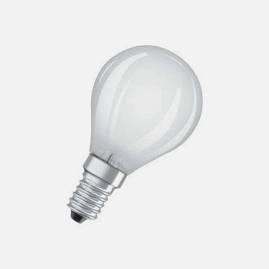 Osram LED Bulb 4.5W for Socket E14 and Shape G120 Warm White 470lm Dimmable
