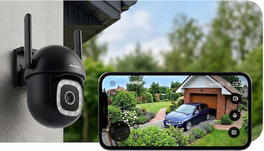 Berdsen IP Überwachungskamera Wi-Fi Full HD+ 5MP Wasserdicht mit Zwei-Wege-Kommunikation