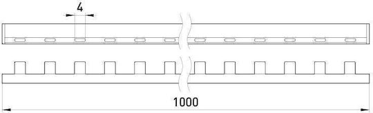 Sammelschiene elektrische Schalttafel 511111
