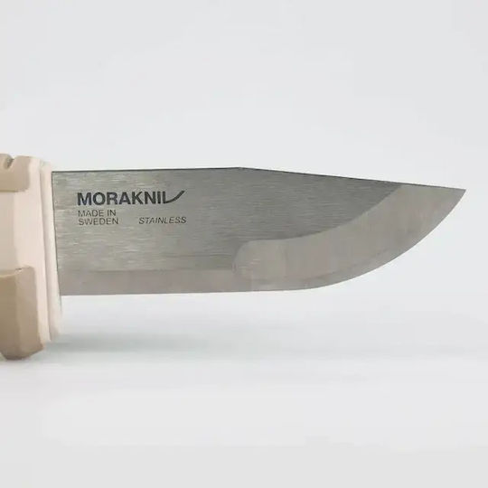Morakniv Überlebensmesser Beige mit Scheide