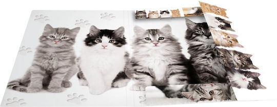 Herma A4 Katzen Themen Klemmbrett – Pappe – Elastische Riemen – 3 Klappen