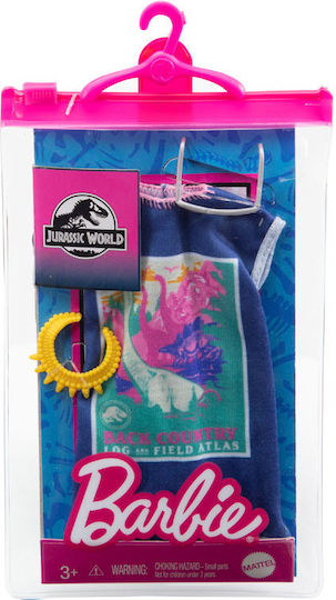 Barbie Jumpsuit Shorts Doll Clothes Jurassic World, Jumpsuit Shorts for 3+ years+ Years