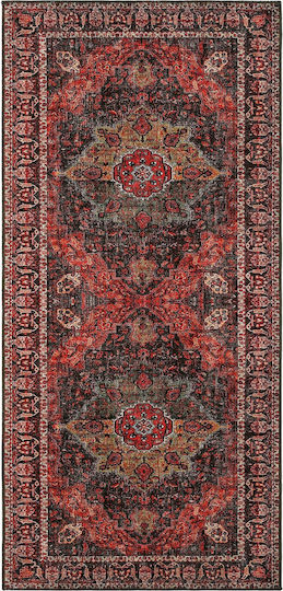 SteweHome Χαλί Διάδρομος Μπορντό 75x230cm