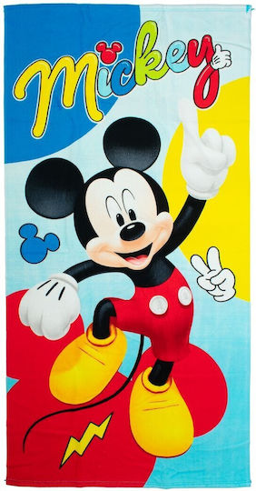 Πετσέτα Θαλάσσης Quick Dry Disney Home Mickey 179 70x140 Sky Blue 100% Microfiber
