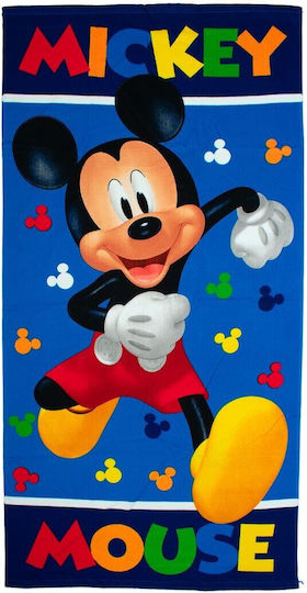 Quick Dry Disney Home Mickey Beach Towel 178 70x140 Dark Blue 100% Microfiber