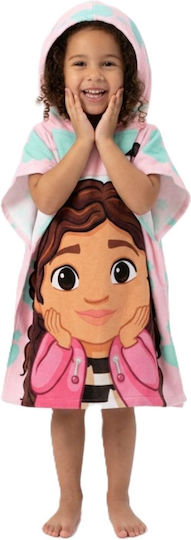 Gabbys Dollhouse Microfibre Poncho Beach Towel