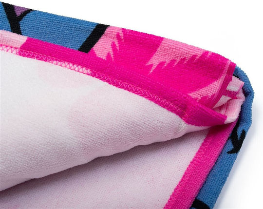 Πετσέτα Θαλάσσης Quick Dry Disney Home Lilo & Stitch 189 70x140 Pink 100% Microfiber