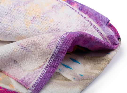 Quick Dry Beach Towel Disney Home Frozen 707 70x140 Purple 100% Microfiber