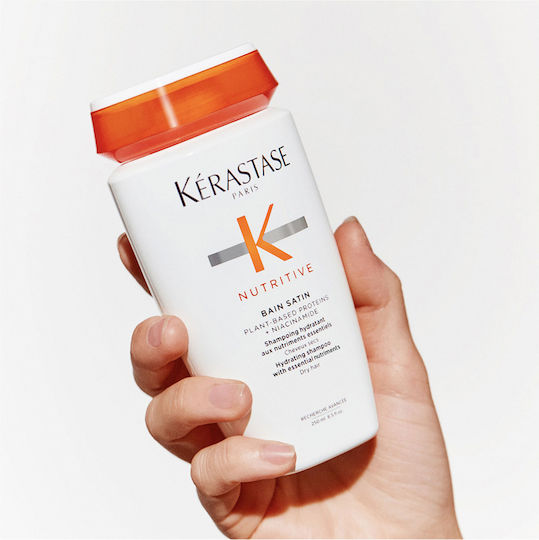 Kérastase Nutritive Bain Satin Σαμπουάν Αναδόμησης/Θρέψης & Ενυδάτωσης για Ξηρά Μαλλιά Μαλλιά 250ml